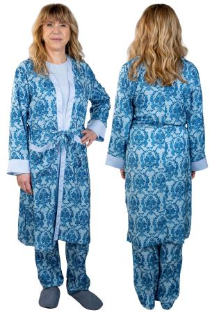Robe de chambre imprimée manches longues (KOEUR)