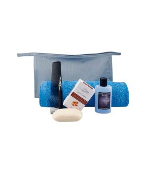 COFFRET Cadeau Noel H - SÉRÉNITÉ : a-r, peigne, savon, serviette, trousse