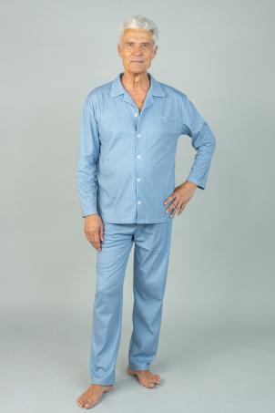 Pyjama col chemise manches longues (PRALOGNAN)
